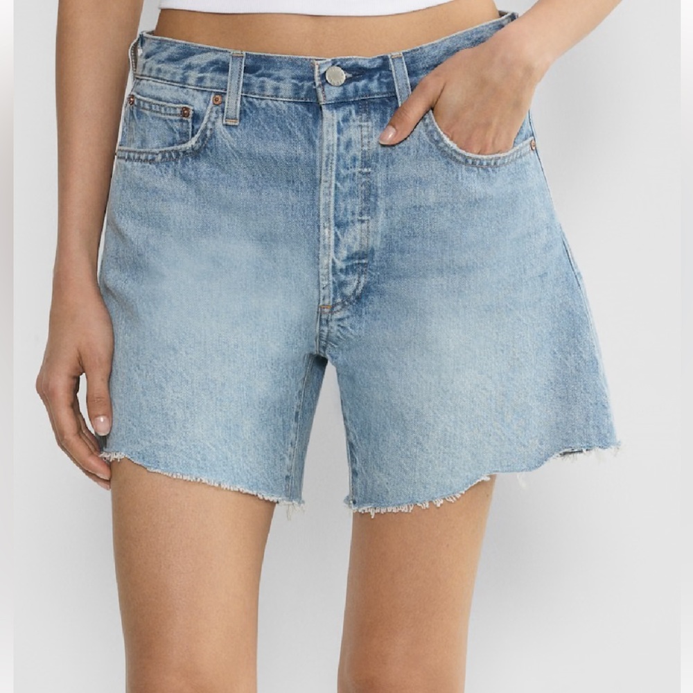 Aritzia Light Blue Jean Shorts